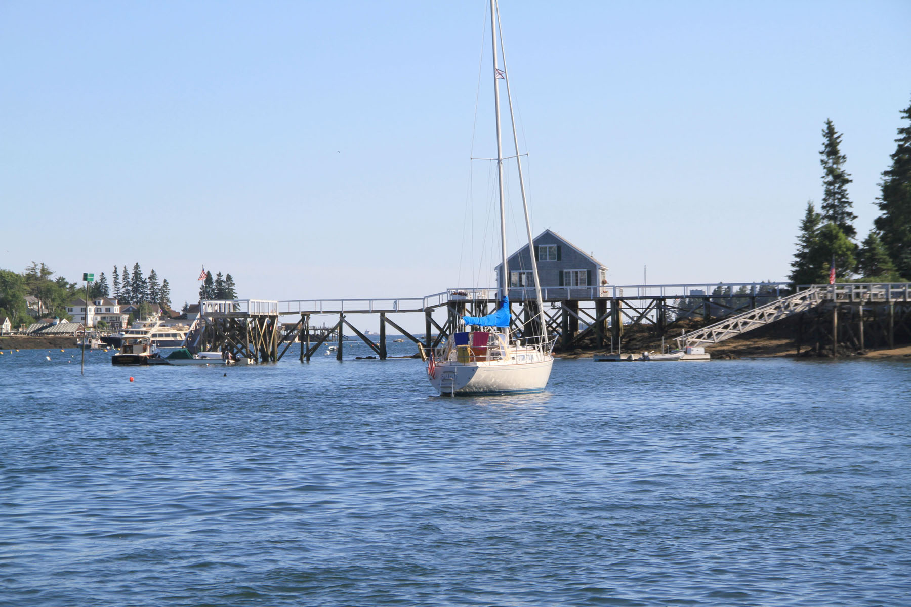 Boothbay Harbor Maine where to stay, play dine